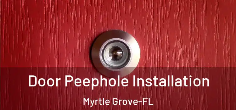 Door Peephole Installation Myrtle Grove-FL