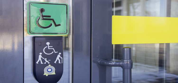 automatic handicap door opener in Myrtle Grove